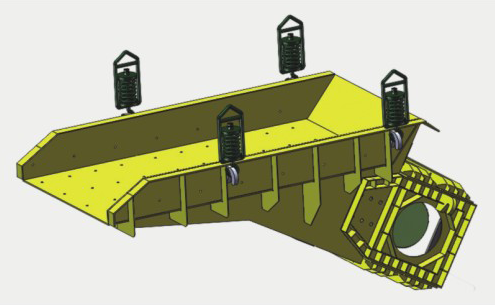 DGK双质体振动放矿机